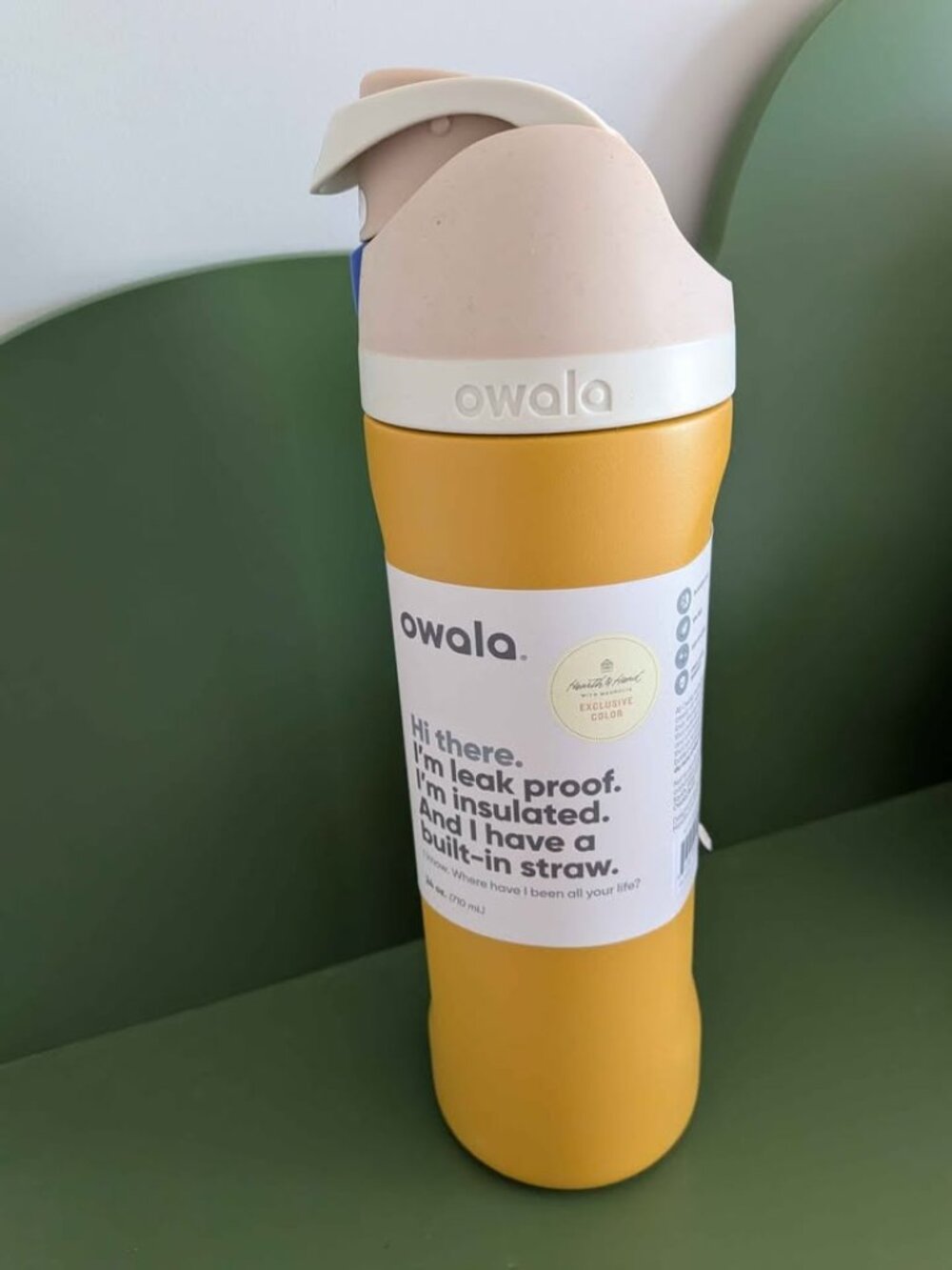 Owala Special Edition Hearth And Hand 24oz Water Bottle - NEW